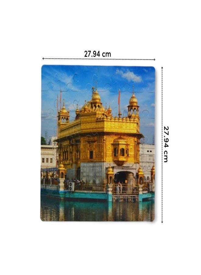 Mittimate 36-Piece Golden Temple Jigsaw Puzzle for Kids 4+ | Enhances Imagination, Coordination, and Patience for Focus and Memory Development - Image 5